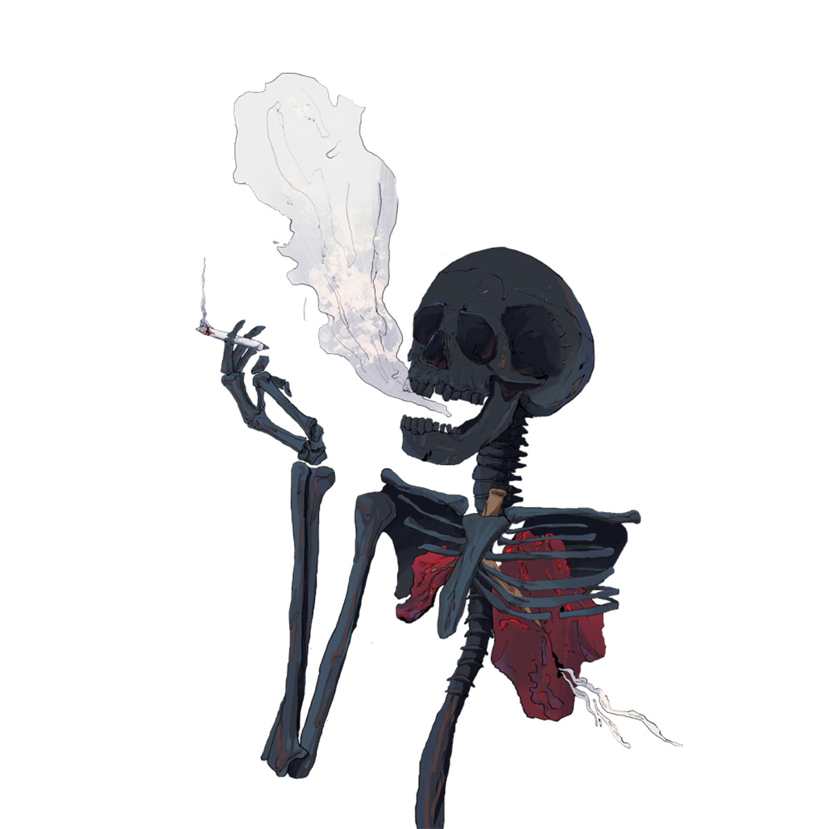 —Pngtree—smoking skull 7206356 1