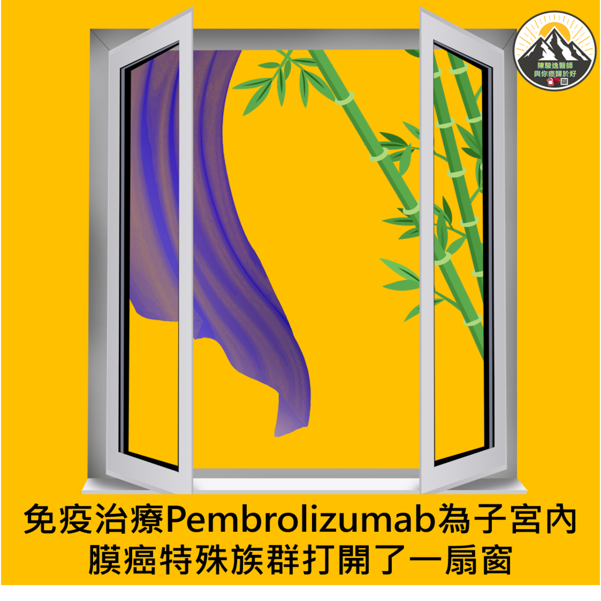 免疫治療Pembrolizumab為子宮內膜癌特殊族群打開了一扇窗