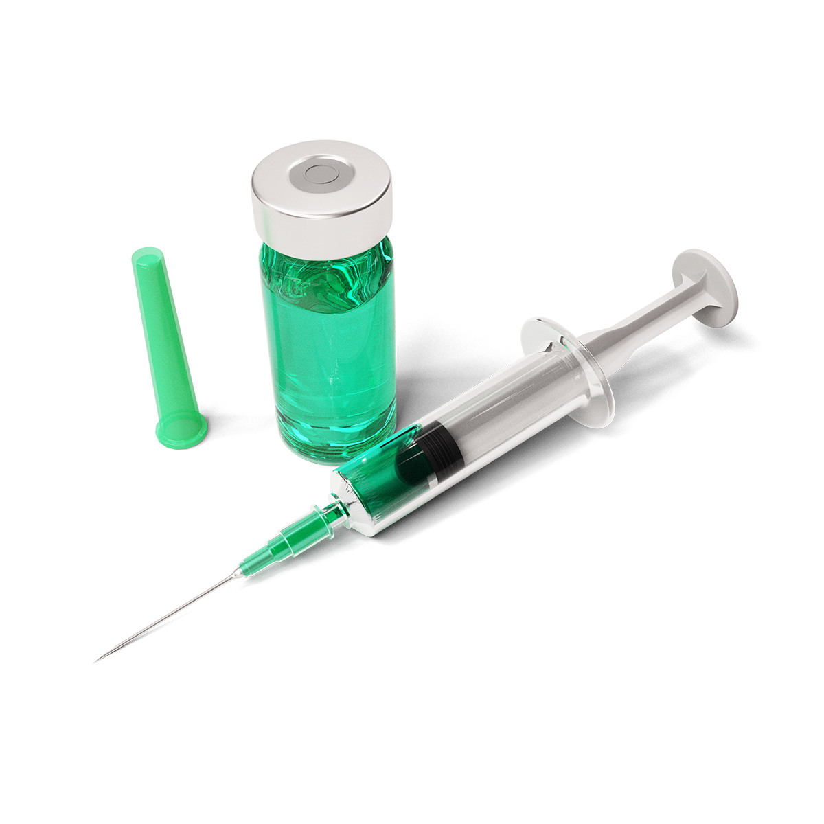 —Pngtree—green covid 19 vaccine reagent 5737277