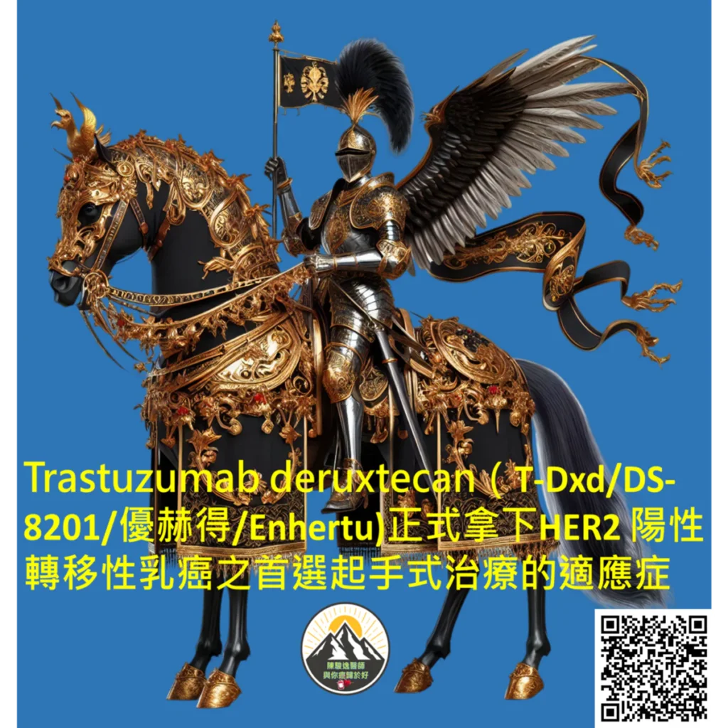 Trastuzumab deruxtecan(T-Dxd/DS-8201/優赫得/Enhertu)正式拿下HER2 陽性轉移性乳癌之首選起手式治療的適應症 1 2025121806 1