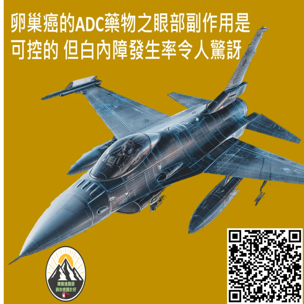 卵巢癌的ADC藥物之眼部副作用是可控的 但白內障發生率令人驚訝 2 2026040604 1