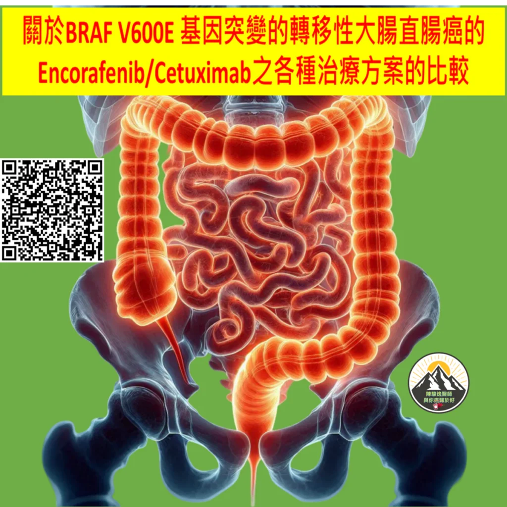 關於BRAF V600E 基因突變的轉移性大腸直腸癌的Encorafenib/Cetuximab之各種治療方案的比較 2 2026051918 1