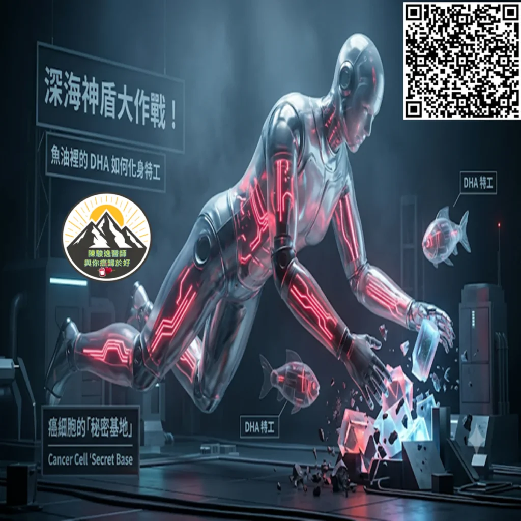 魚油裡的 DHA 如何化身特工,聯手拆毀癌細胞的「秘密基地」? 2 2026052008 2