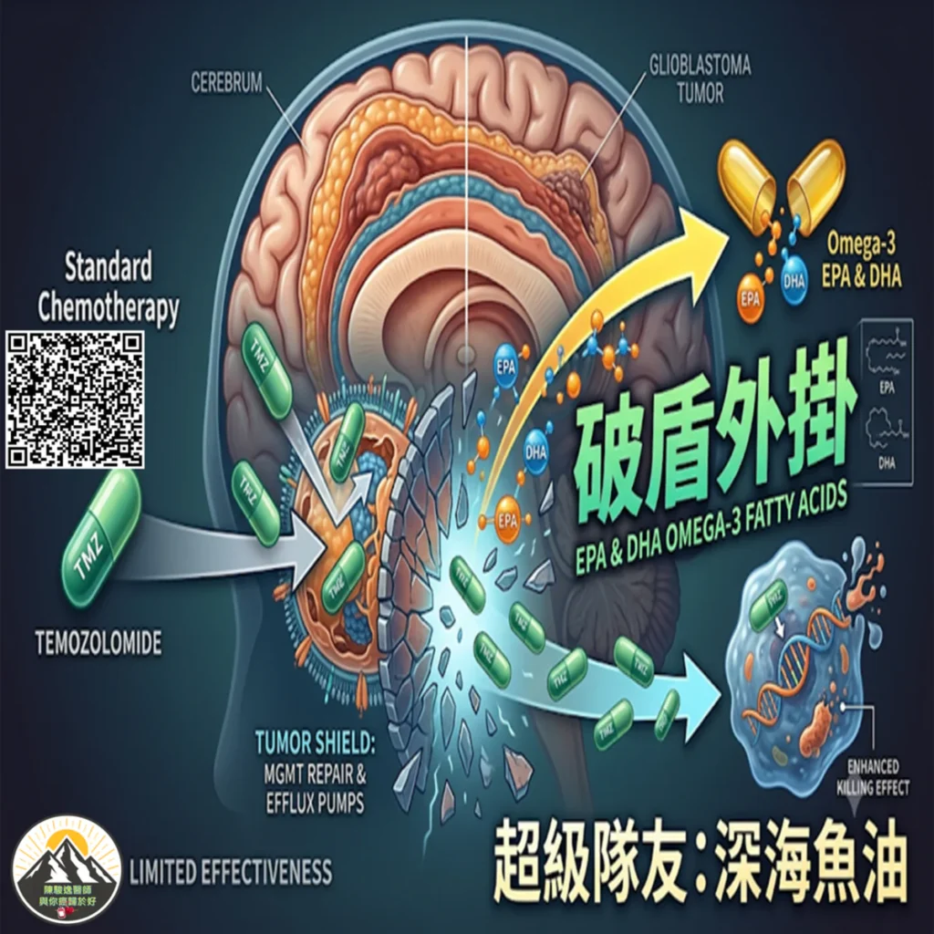 幫化療藥物加裝「破盾外掛」!深海魚油成分如何成為對抗腦瘤的超級隊友? 2 2026052022 1