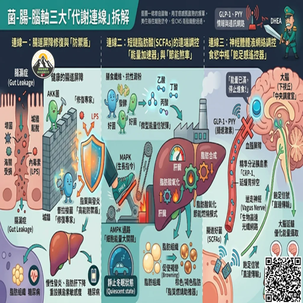 當代謝大腦遇上腸道微生物 解密「菌-腸-腦軸」在現代代謝性疾病中的臨床關鍵角色 2 2026052803 1 1