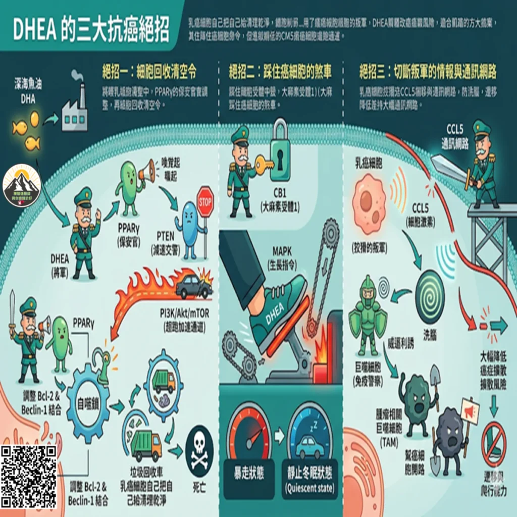 從餐桌上的深海魚到細胞內的「植物防禦塔」:解密 Omega-3多元不飽和脂肪酸的乳癌抗戰記 2 2026052807 1
