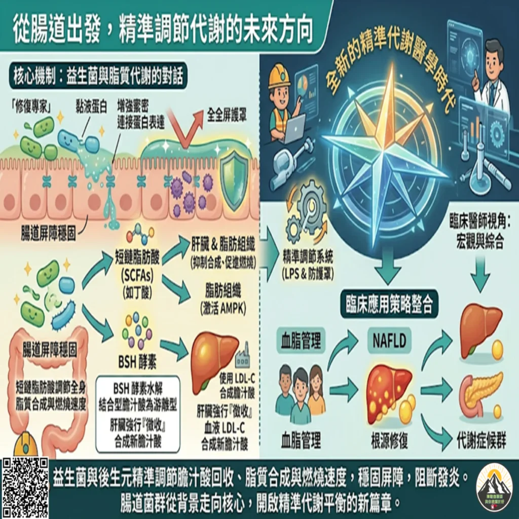 腸道裡的「血脂調節器」:益生菌與脂質代謝的微觀對話 2 2026052809 1
