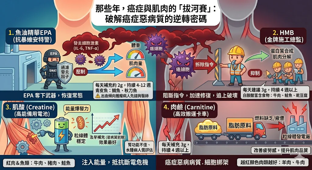那些年,癌症與肌肉的「拔河賽」 破解癌症惡病質的逆轉密碼 1 2026053111
