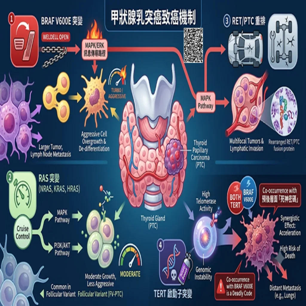 解鎖甲狀腺乳突癌的致癌驅動機制 2 0001 28