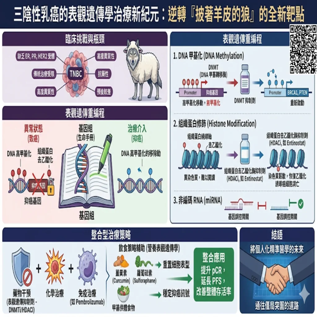 解碼三陰性乳癌:從表觀遺傳學視角探索精準治療新契機 2 0001 41 1