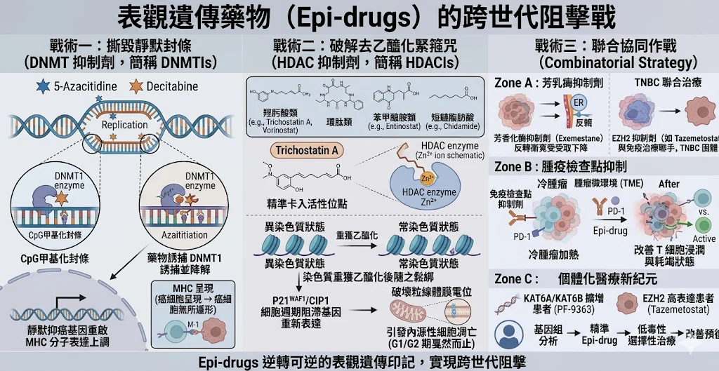 掌舵細胞命運的「劇本修飾」:從表觀遺傳學探討乳癌的精準醫療新浪潮 3 0001 42