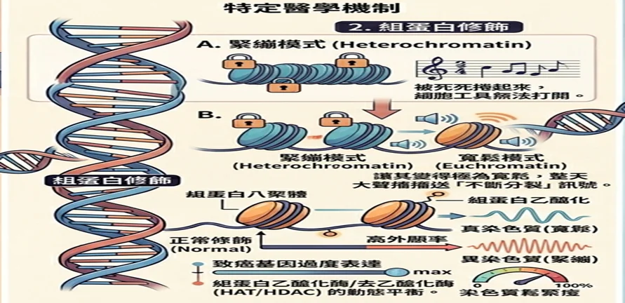 癌症的「基因開關」出錯了?用一場音響調音秀看懂表觀遺傳學 1 0001 46