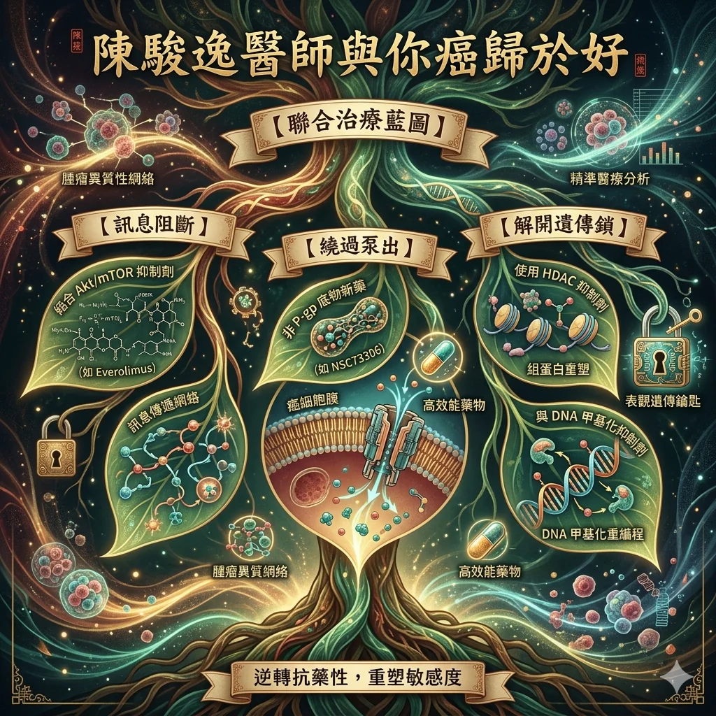 破譯乳癌的「多重影分身」:克服多劑量藥物抗藥性的分子藍圖 3 0001 59