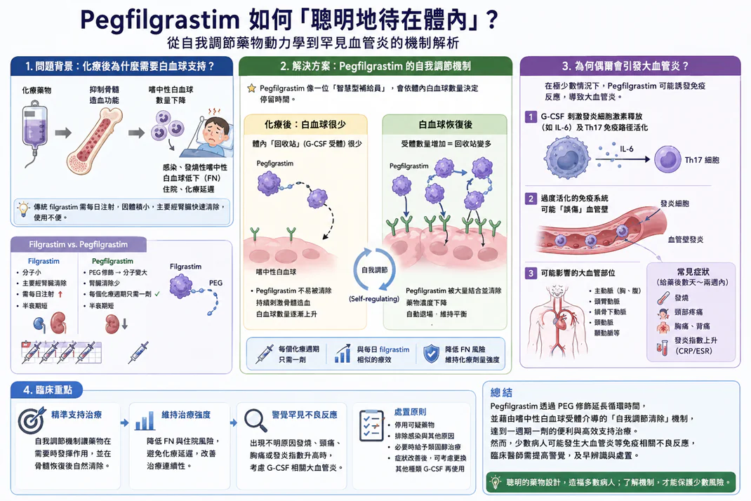 為什麼化療後的白血球支持治療需要進化成Pegfilgrastim? 1 0003 4