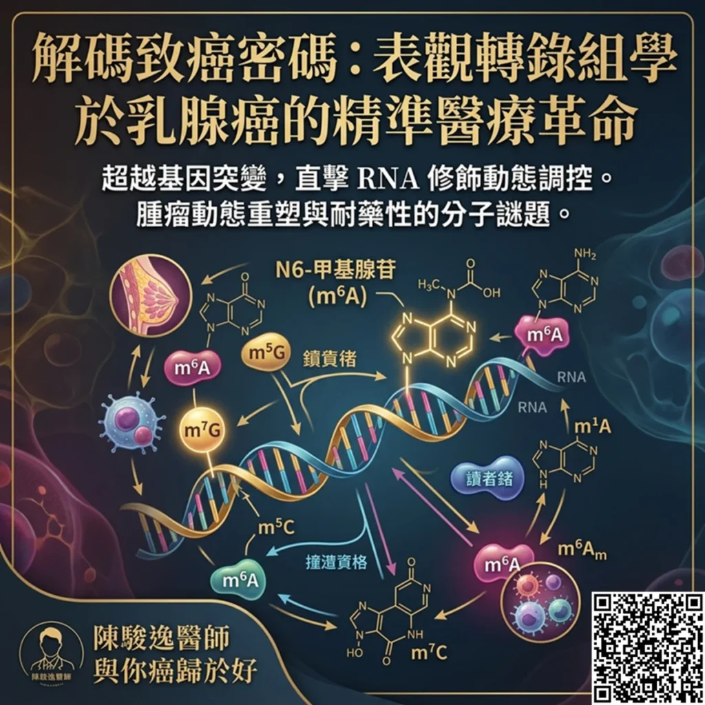 解碼表觀轉錄組學:乳癌精準治療的新維度與RNA修飾之臨床展望 2 0004 4 1