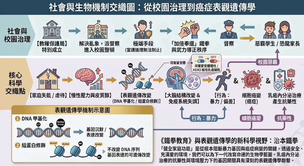 從2026網路神劇鐵拳教育 看如何從表觀遺傳改變機制找到癌症治療新解方 1 0008 22
