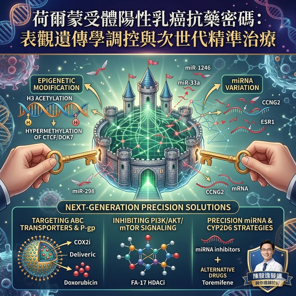 破譯荷爾蒙受體陽性乳癌的抗藥密碼:從表觀遺傳學調控到次世代精準治療的臨床對策 3 圖片1 27