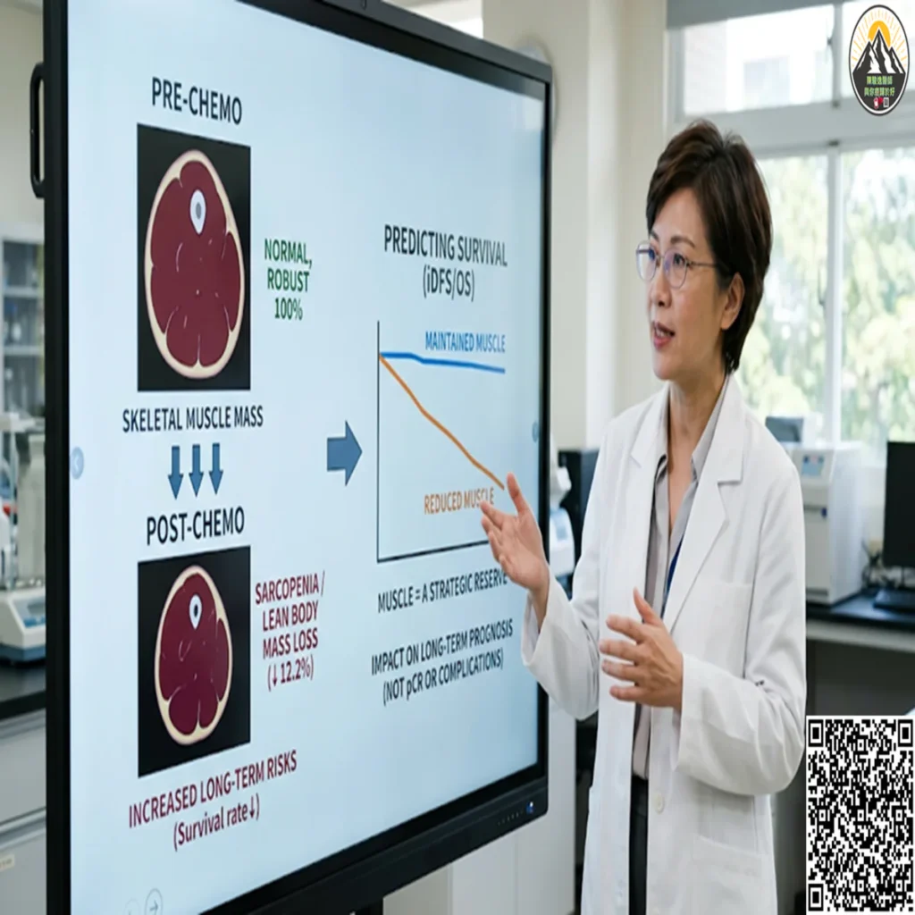 隱形的力量:乳癌術前輔助化療中「肌肉質量」的多少 決定了長期存活率? 2 圖片2 1