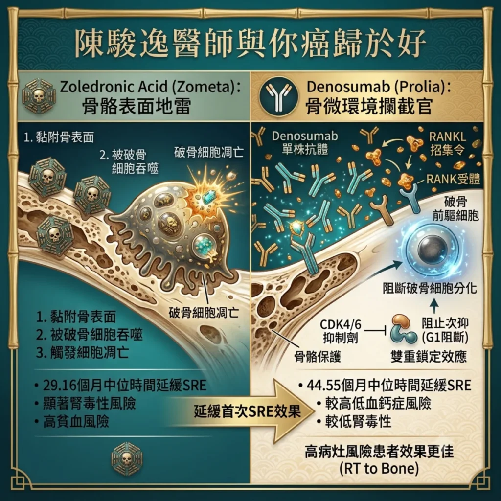 骨轉移風暴中的精準導航:從臨床實證看 CDK4/6 抑制劑背景下的乳癌骨標靶藥物之選擇 6 0008 12