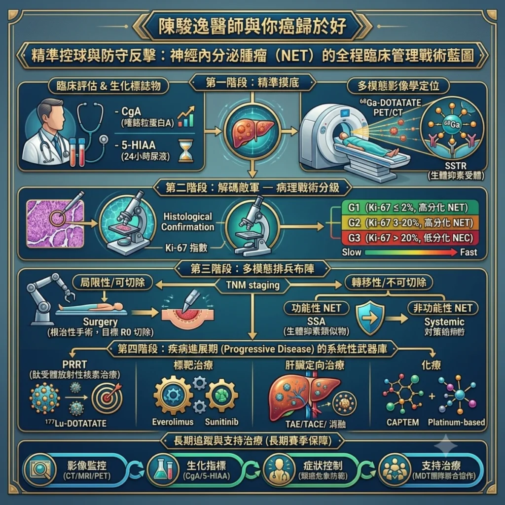 精準控球與防守反擊:神經內分泌腫瘤(NET)的全程臨床管理戰術藍圖 2 0008 35