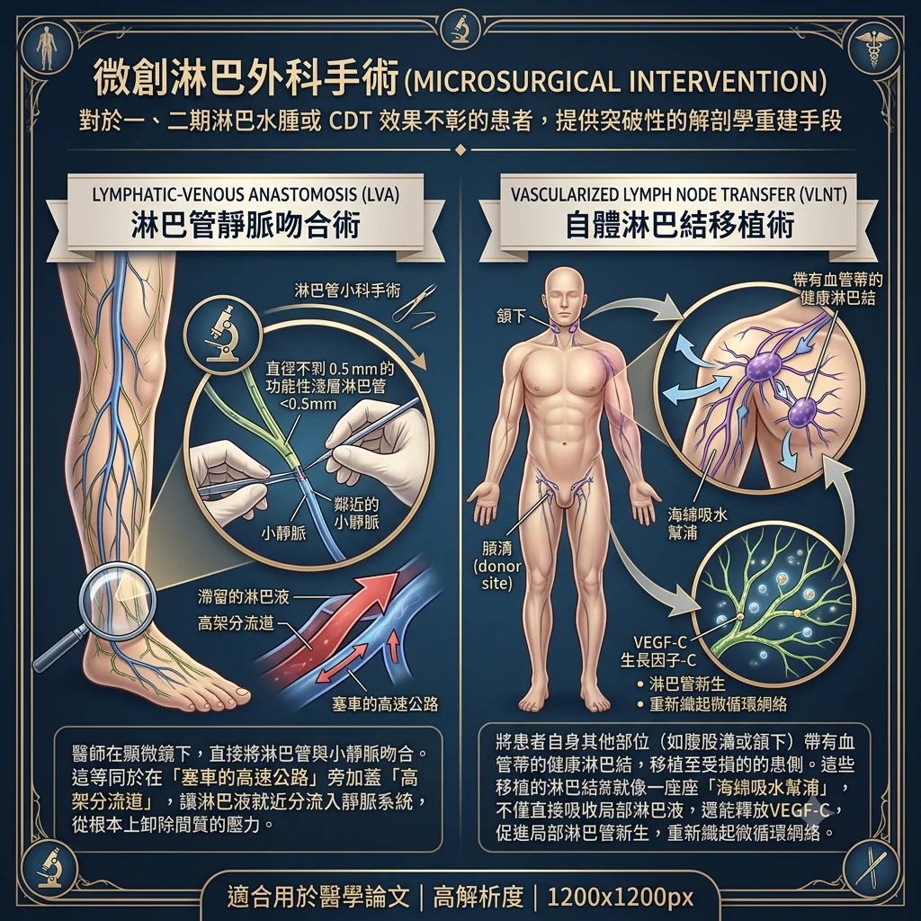 疏通生命的支流:癌症治療後淋巴水腫的病理機制與當代臨床管理策略 3 0008 4