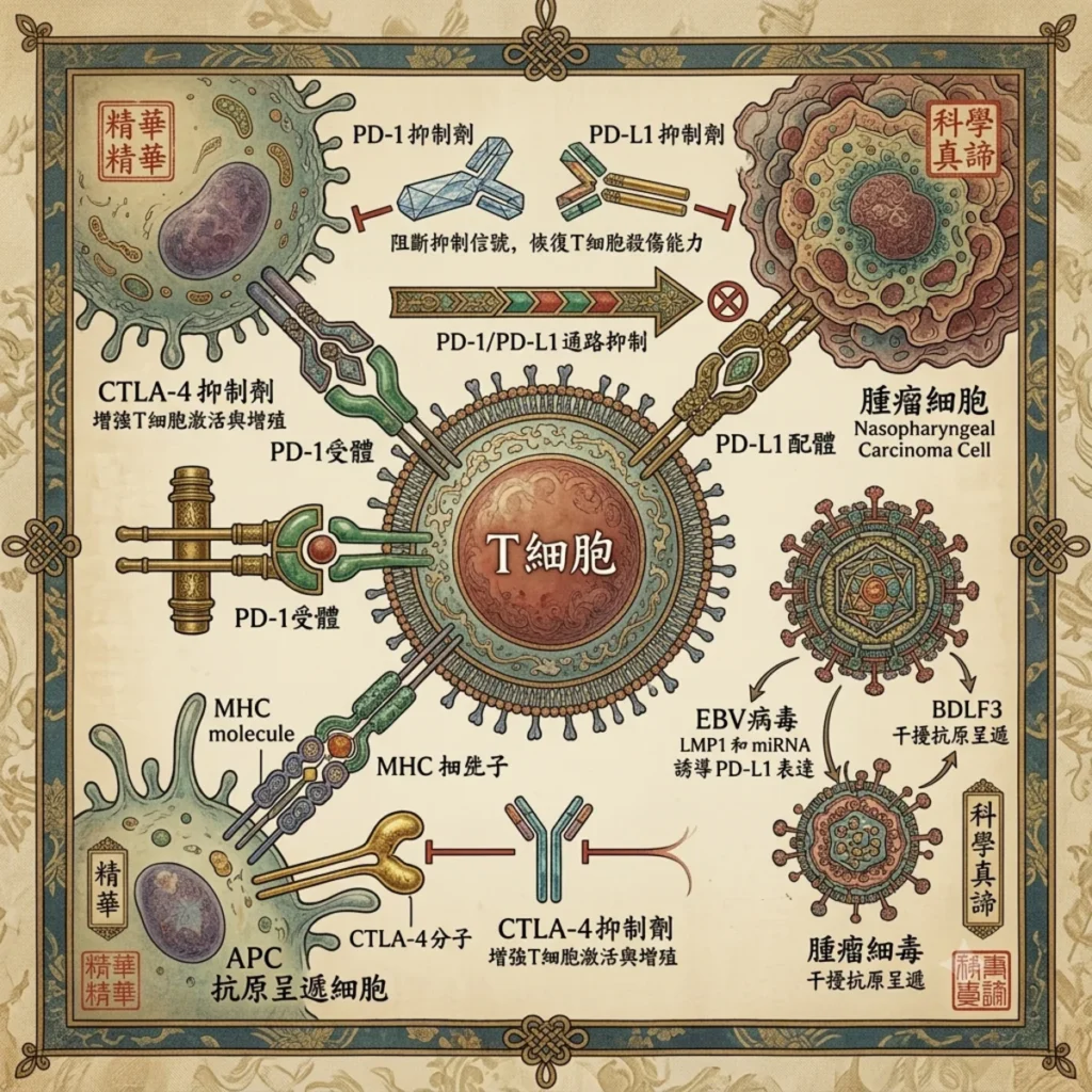 重塑微環境的免疫戰局:復發/轉移性鼻咽癌之標靶聯手免疫療法新視野 2 0009 16