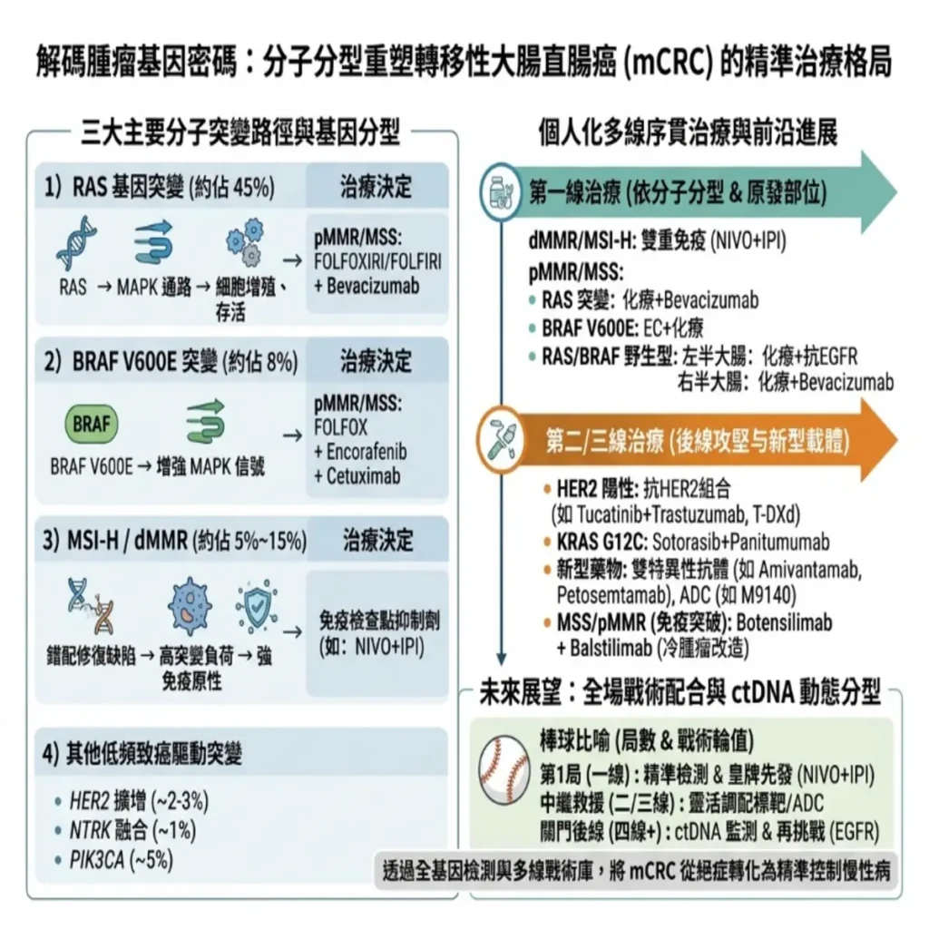 分子分型如何全面重塑轉移性大腸直腸癌的精準治療格局 2 0001 4