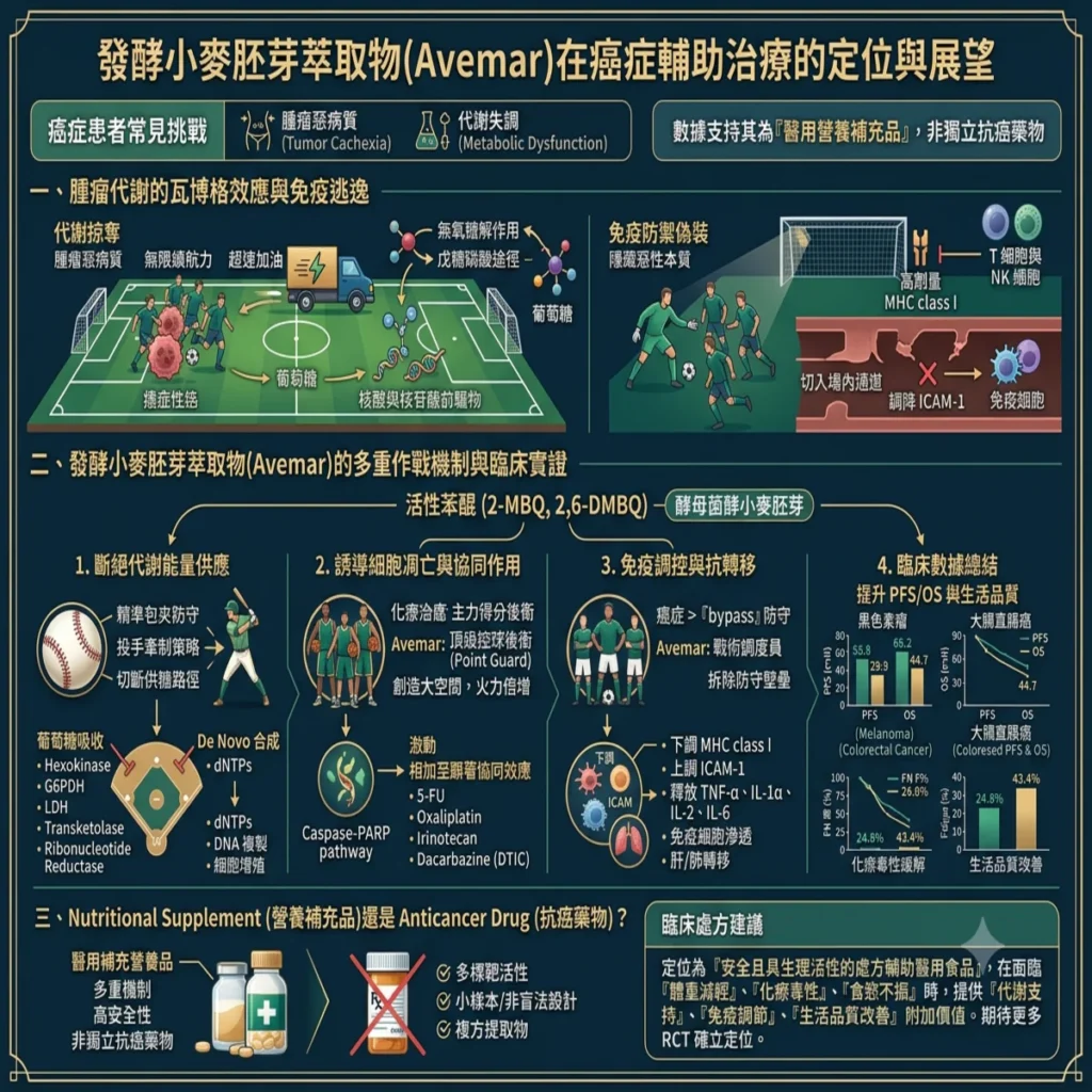 發酵小麥胚芽萃取物(Avemar)在癌症輔助治療的定位與展望 2 0019 33