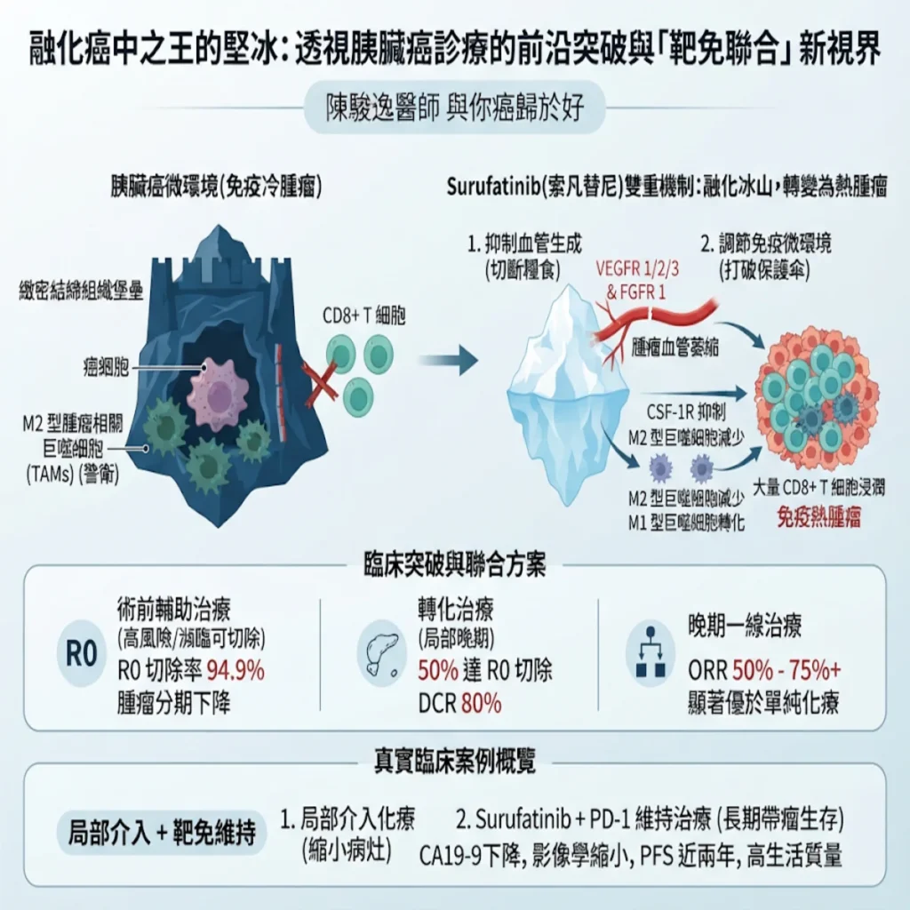 融化癌中之王的堅冰:透視胰臟癌診療的前沿突破與「靶免聯合」新視界 2 00005 34