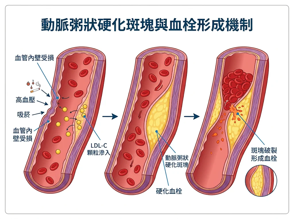 當壞膽固醇變成血管裡的「快艇攻勢」:腫瘤科醫師帶你看懂心血管風險分級與 LDL 降脂策略 1 0020 3