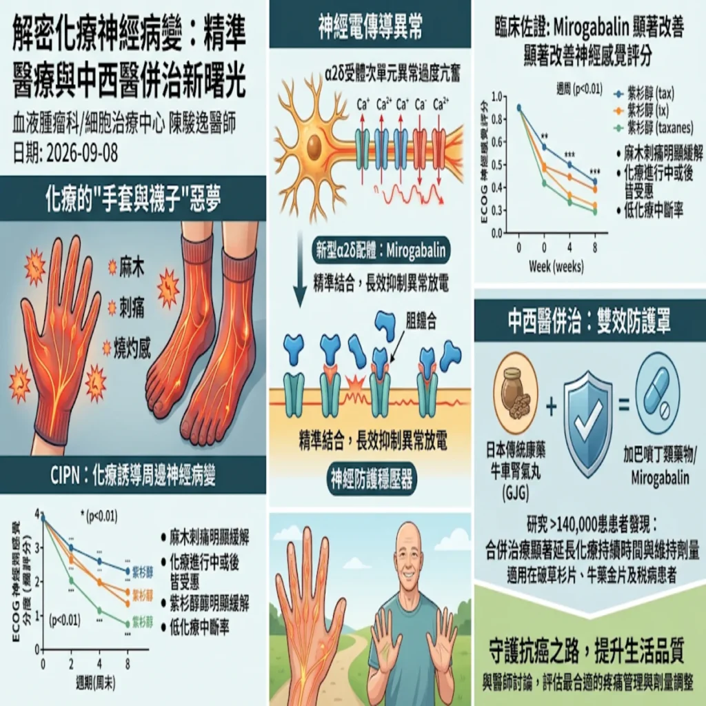 揮別化療手部的刺痛魔咒:新型遠離化療周邊神經病變(CIPN)「手套與襪子」的刺痛惡夢:解密神經止痛新武器 2 0021 37