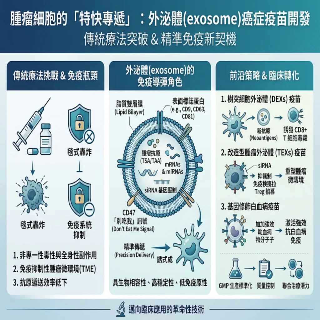 腫瘤細胞的「特快專遞」:解析外泌體(exosome) 如何翻轉下一代癌症疫苗開發 2 0021 48
