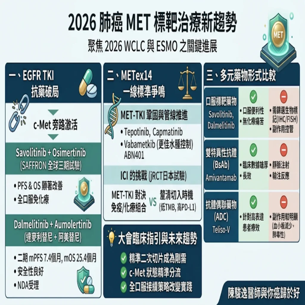 2026 肺癌標靶治療新突破:當第三代標靶藥失效,全口服「雙標靶組合」如何精準破局? 2 00022 48