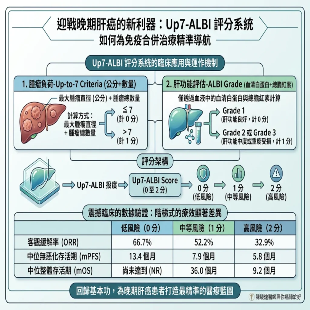 迎戰晚期肝癌的新利器:Up7-ALBI 評分系統如何為免疫合併治療精準導航? 2 0021 2026 10 08T141256.838