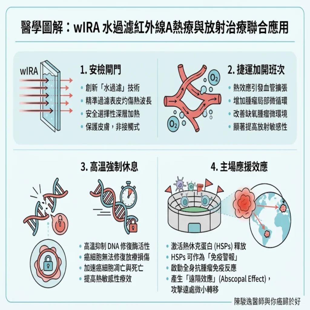 精準打擊與溫熱防線:水過濾紅外線A(wIRA)熱治療結合放射治療,如何突破局部復發乳癌的困境? 2 0021 93